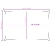 Toldo de vela rectangular tela Oxford naranja 2x5 m