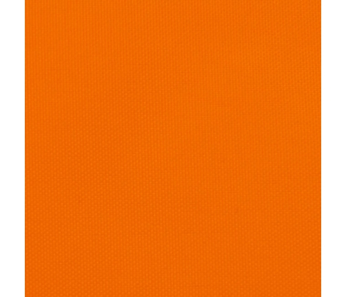 Toldo de vela rectangular tela Oxford naranja 2,5x4,5 m