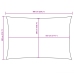 Toldo de vela rectangular tela oxford naranja 3x6 m