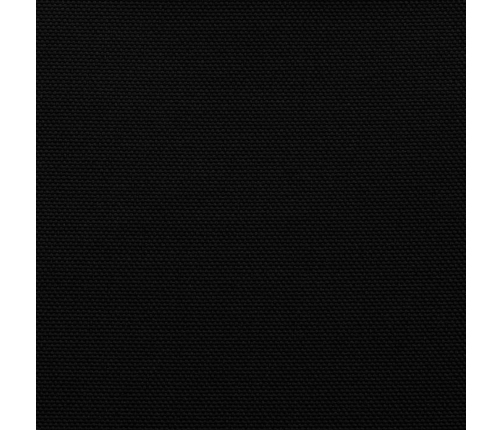 Toldo de vela rectangular tela Oxford negro 5x7 m
