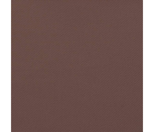 Toldo de vela rectangular tela Oxford marrón 2x4,5 m