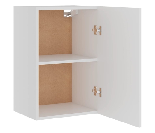 Armario colgante cocina contrachapada blanco 39,5x31x60 cm