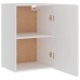 Armario colgante cocina contrachapada blanco 39,5x31x60 cm