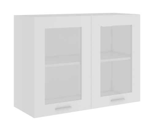 Armario colgante cocina contrachapada blanco 80x31x60 cm