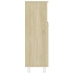 Armario de baño madera contrachapada color roble 30x30x95 cm