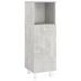 Armario de baño madera contrachapada gris 30x30x95 cm