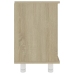 Armario de baño madera contrachapada color roble 60x32x53,5 cm