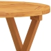 vidaXL Mesa bistró de terraza madera maciza de acacia Ø46x47 cm