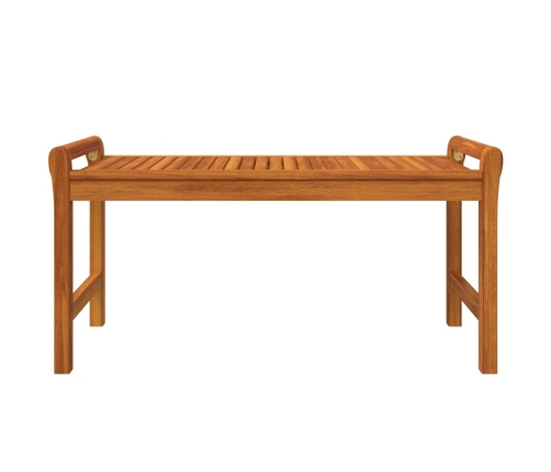 Mesa de centro de madera maciza de acacia 100x50x50 cm