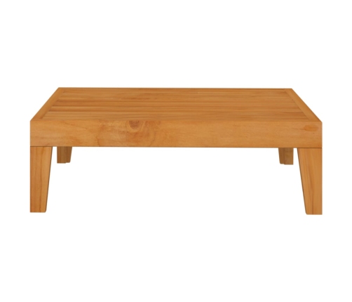 Mesa de jardín madera maciza de acacia 68,5x68,5x24 cm