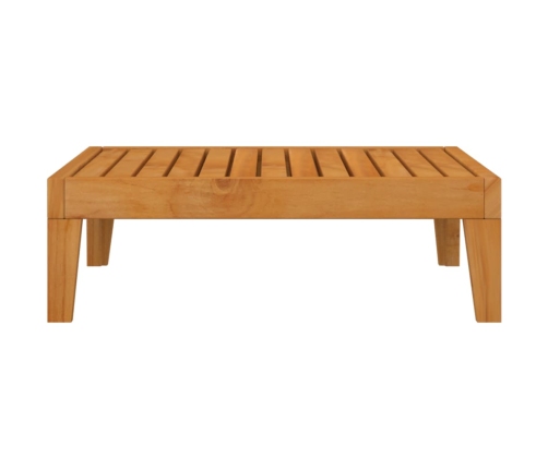 Mesa de jardín madera maciza de acacia 68,5x68,5x24 cm