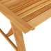 vidaXL Mesa de comedor de jardín madera maciza de acacia 206x100x74 cm