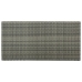 vidaXL Mesa bar estante almacenaje 120x60x110cm ratán sintético gris