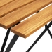 vidaXL Mesa bistró de terraza madera maciza de acacia 55x54x71 cm