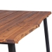 vidaXL Mesa de comedor madera maciza de acacia 170x90x75 cm