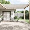 Toldo vertical blanco 60x800 cm tela oxford