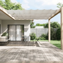 Toldo vertical blanco 140x360 cm tela oxford