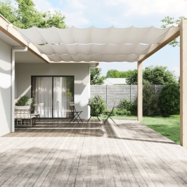 Toldo vertical blanco 200x420 cm tela oxford