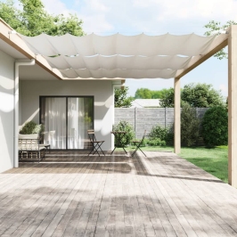 Toldo vertical blanco 250x360 cm tela oxford