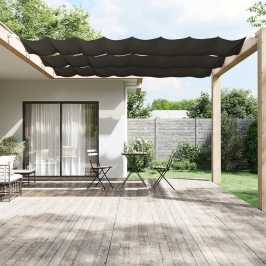 Toldo vertical gris antracita 100x600 cm tela oxford