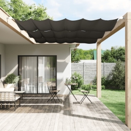 Toldo vertical gris antracita 140x270 cm tela oxford