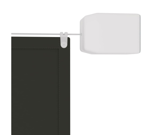 Toldo vertical gris antracita 180x270 cm tela oxford