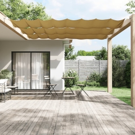 Toldo vertical beige 60x360 cm tela oxford