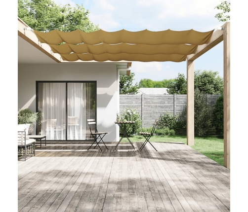 Toldo vertical beige 60x360 cm tela oxford