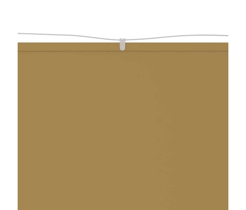 Toldo vertical beige 60x420 cm tela oxford