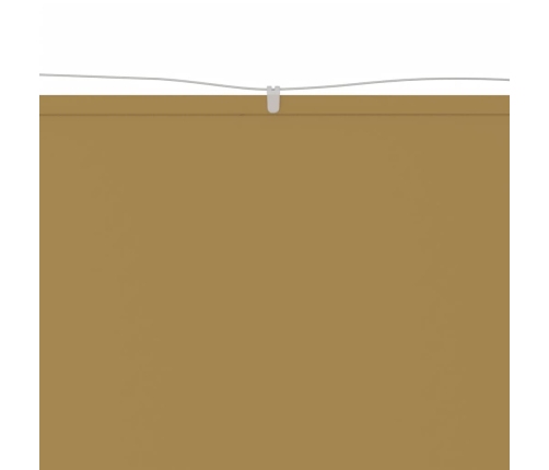 Toldo vertical beige 60x600 cm tela oxford