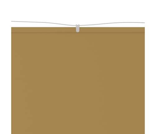 Toldo vertical beige 100x360 cm tela oxford