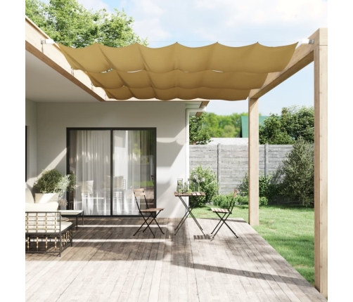 Toldo vertical beige 140x270 cm tela oxford