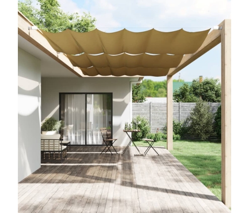 Toldo vertical beige 200x270 cm tela oxford