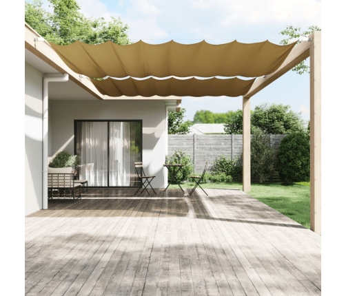 Toldo vertical beige 300x360 cm tela oxford