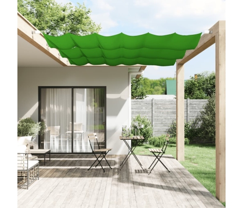 Toldo vertical verde claro 60x270 cm tela oxford