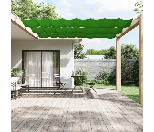 Toldo vertical verde claro 100x1000 cm tela oxford