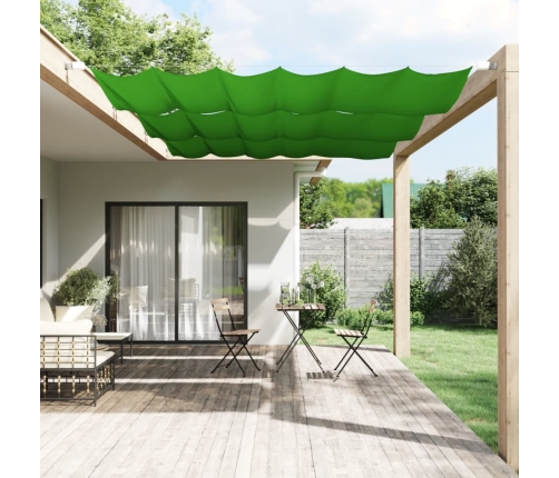 Toldo vertical verde claro 140x270 cm tela oxford