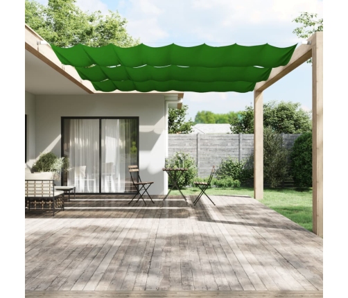 Toldo vertical verde claro 140x360 cm tela oxford