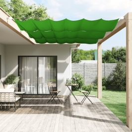 Toldo vertical verde claro 180x270 cm tela oxford