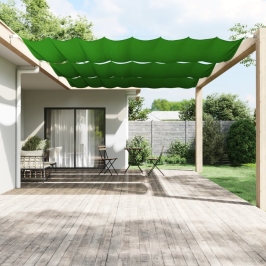 Toldo vertical verde claro 200x360 cm tela oxford