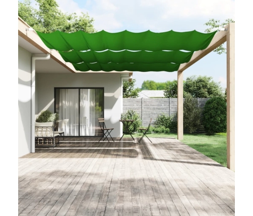 Toldo vertical verde claro 200x360 cm tela oxford