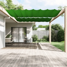 Toldo vertical tela oxford verde claro 300x360 cm