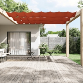 Toldo vertical terracota tela oxford 60x420 cm