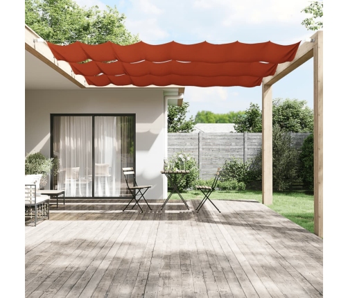 Toldo vertical terracota tela oxford 60x420 cm