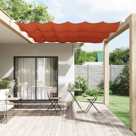 Toldo vertical terracota tela oxford 100x270 cm