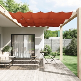 Toldo vertical terracota tela oxford 140x270 cm