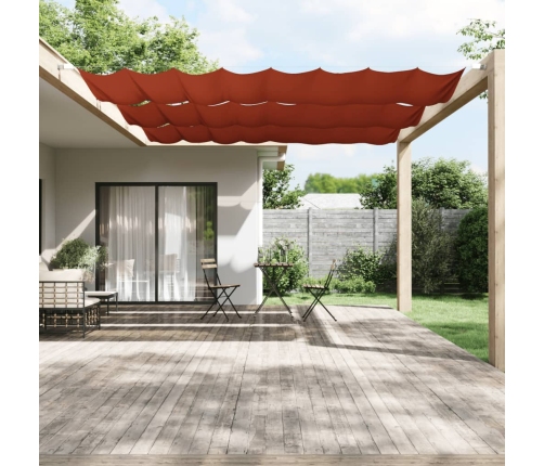 Toldo vertical terracota tela oxford 140x360 cm