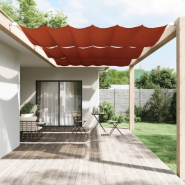 Toldo vertical tela oxford terracota 250x270 cm