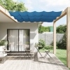 Toldo vertical tela oxford azul 60x270 cm