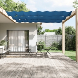 Toldo vertical tela oxford azul 60x360 cm